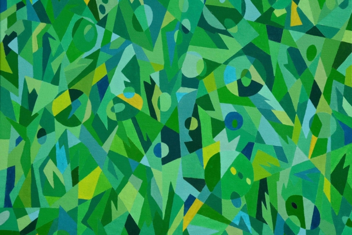 Green Gumby 36 X 36
