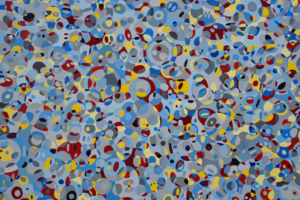 Red Yellow Blue Grey 2 48 X 36