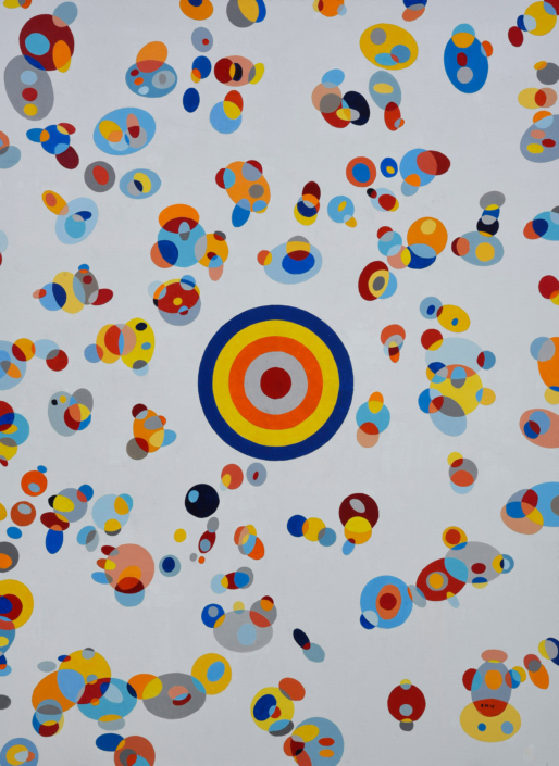 What's Outside The Blue Circle 48 X 36