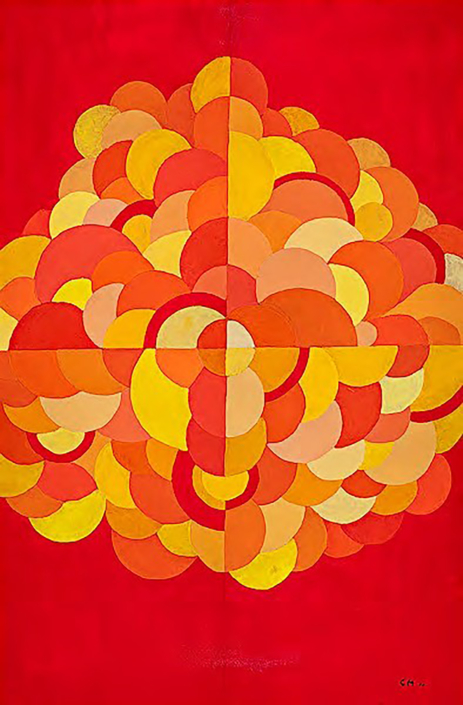 Creamsicle Clouds 30 x 36